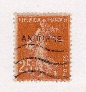 Andorra (Fr.) stamp #8, used