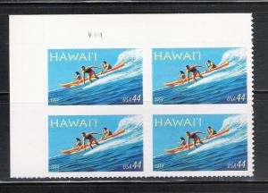 MNH Plate Block Hawaii Statehood 2009 issue @ face
