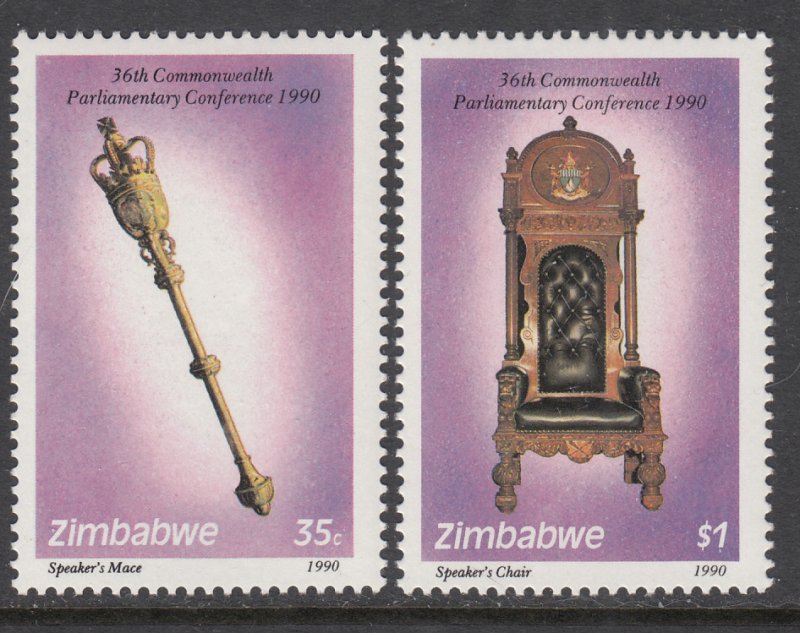Zimbabwe 612-613 MNH VF