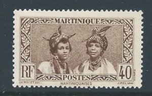Martinique #145 NH 40c Martinique Women