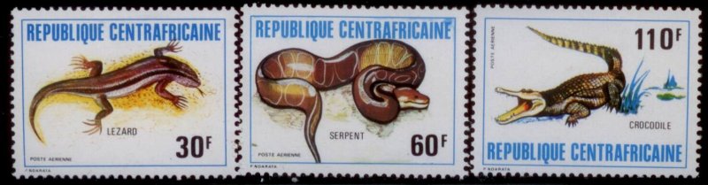  Central African Republic 1981 SC# C257-9 MLH E90