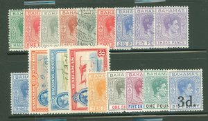 Bahamas #100-15 Unused Single (Complete Set)