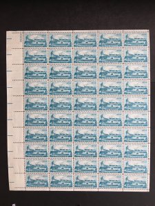 1959 sheet Arctic Explorations Issue Sc# 1128