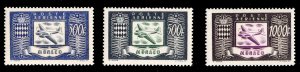 Monaco C27-29, $150, 1949 Airpost, never hinged