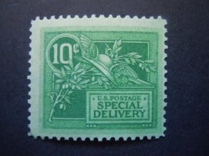 1908 #E7 10c Helmet of Mercury Special Delivery  MNH OG F/VF CV $140 #1