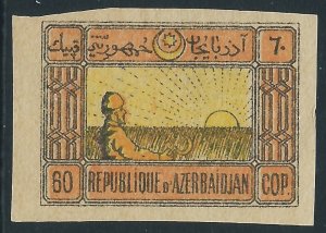 Azerbaijan, Sc #4, 60k MH