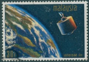 Malaysia 1970 SG63 30c Intelstat III FU