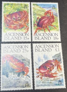 ASCENSION ISLAND # 463-466-MINT NEVER/HINGED--COMPLETE SET--1989