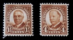 US #684-685 VF Mint 
