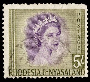 Rhodesia and Nyasaland Scott 153 Used.