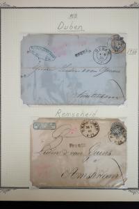 Germany Prussia Lot of 13 1860's Postal History Covers