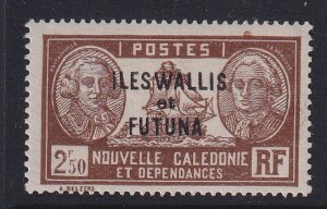 Wallis & Futuna Islands, Scott 80, MHR