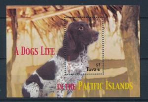 [27468] Tuvalu 2005 Animals Dogs Danish Pointer MNH Sheet