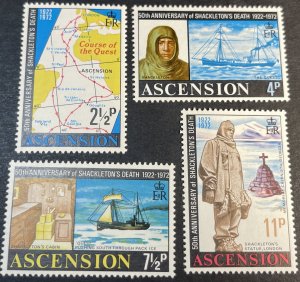 ASCENSION ISLAND # 160-163-MINT NEVER/HINGED--COMPLETE SET--1972