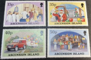 ASCENSION ISLAND # 711-714-MINT NEVER/HINGED--COMPLETE SET---1998