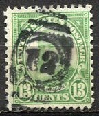 U.S.A.; 1931; Sc. # 694;  O/Used Perf. 11x10 1/2 Single Stamp