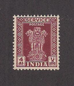 INDIA SC# O119 FINE OG 1950