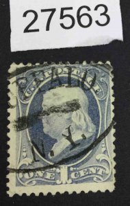 US STAMPS #182 USED  LOT #27563