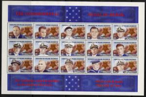 St Vincent 1559 MNH Heroes of Pearl Harbor, Military, Ships, Medals
