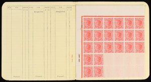 AUSTRALIA 1909 Commonwealth of Australia £1 booklet. ACSC B4(V)A cat $25,000. 