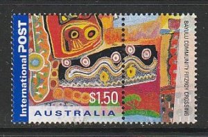 2001 Australia - Sc 1959 - single + label - MNH VF - Bayulu Banner