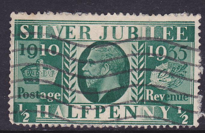 G.Britain - 1935 Silver Jubilee  1/2 used