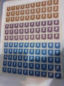 Romania 1942 STAMPS War Prisoners WWII POW MNH POST SHEETS RARE