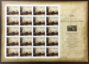 4805  Battle of Lake Erie - War of 1812  Forever Sheet of 20 FV $13.60 2013