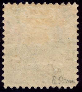 US 277 $2 1895 James Madison watermarked PSAG grade 80 unused OG hinged