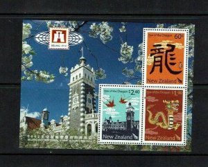 New Zealand: 2012, Beijing International Stamp Exhibition, M/S