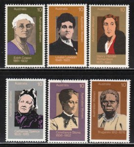 Australia # 618-23 ~ Cplt Set of 6 ~ Mint, MXH, Asst Perf Size