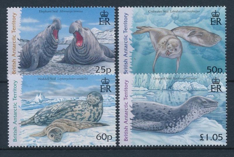[27137] British Antarctic Territory 2006 Marine Life Seals MNH
