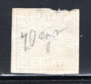 Bavaria #1  no gum  VG, Unused  CV$1000  ....   0530422