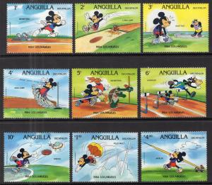 Anguilla 559-567 Disney's MNH VF