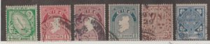 Ireland Scott #65-70 Stamp - Used Set
