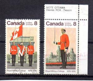 Canada 692-693 used