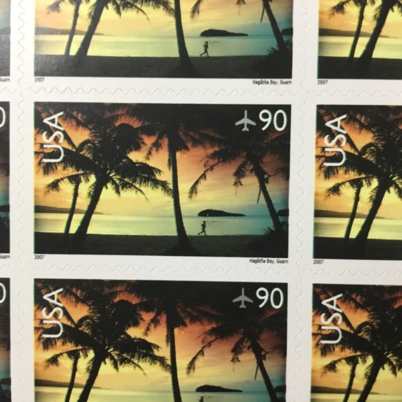 C-143   Hagatna Bay Guam    MNH 90¢  sheet of 20    FV $18.00    2007