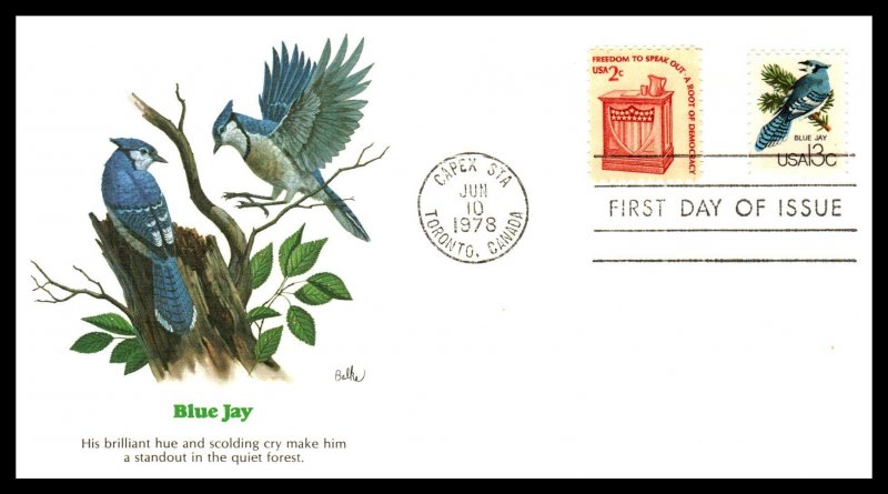 US 1757a-1757h Capex Fleetwood Set of Eight U/A FDC