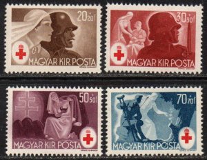 Hungary Sc #B171-B174 Mint Hinged
