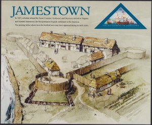 4136 Settlement of Jamestown MNH