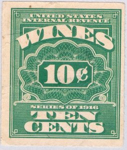 US R837 MNG 10c Wine Tax 1934 (BP83203)