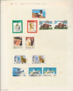 Barbados Lesotho Barbuda Botswana Used MH MNH (Apx 230+ Items) UK1419