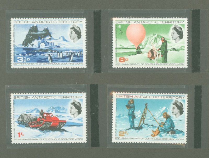 British Antarctic Territory #20-23 Mint (NH) Single (Complete Set)