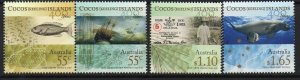 COCOS (KEELING) ISLANDS SG438/41 2009 ANNIV OF FIRST SIGHTING OF COCOS MNH