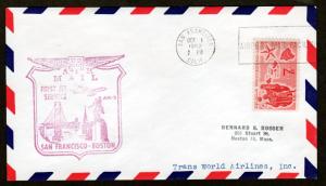 U.S. 1962 First Flight Cover!