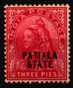 India Patiala Unused Hinged Scott 27