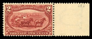 United States, 1898 Trans-Mississippi Issue #286 Cat$67.50, 1898 2c copper re...