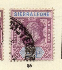 Sierra Leone 1904 Early Issue Fine Used 2.5d. NW-160090