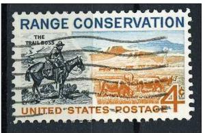 USA 1961 - Scott 1176 used - 4c, Range conservation