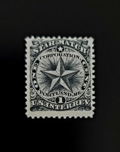 Star Match 1c U.S. Internal Revenue RO172b Private Die, Proprietary, Black, ME
